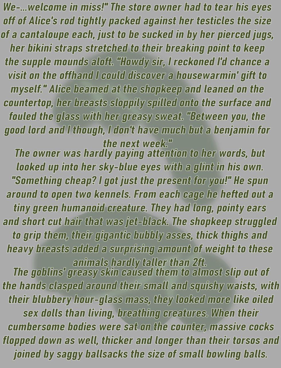 [CFIIN (CFIINDraws)] Exotic Pets: Alice & her Goblins - Page 8