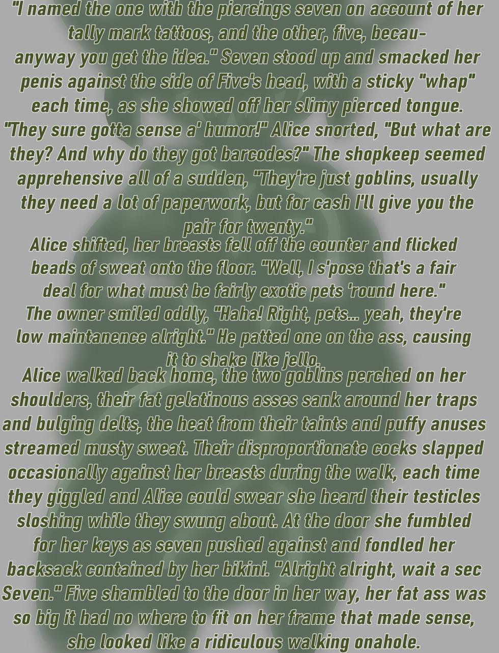 [CFIIN (CFIINDraws)] Exotic Pets: Alice & her Goblins - Page 9