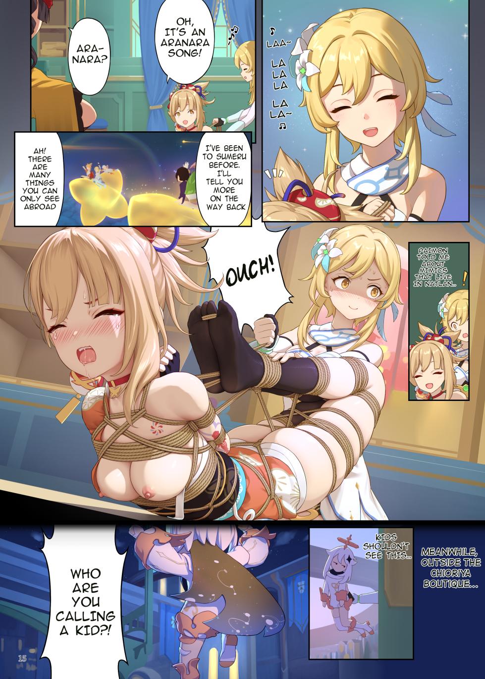 [Himitsu] En no Ori Ito (Genshin Impact) [English] - Page 15