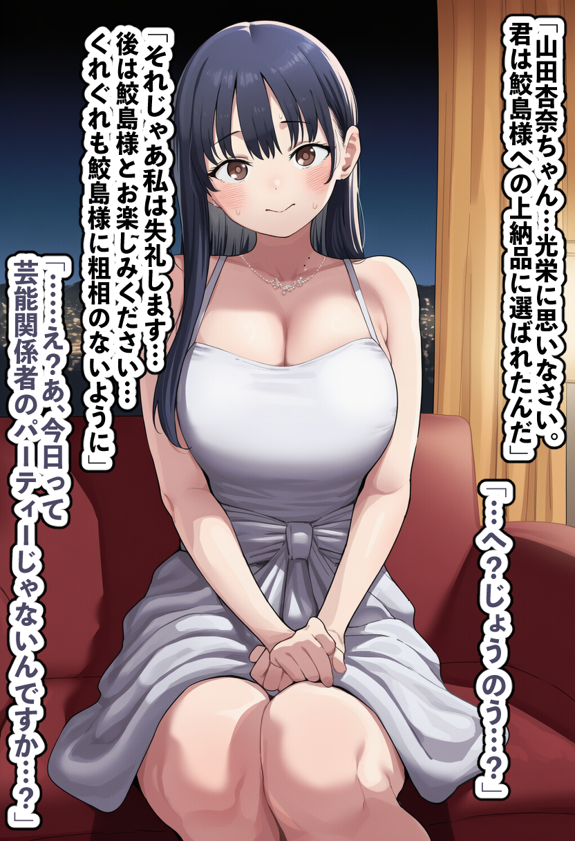 [Beautiful Girl Gets Pregnant by a Creepy Man] A story about a beautiful, well-endowed model, Anna Yamazaki, who falls into passionate, wet kissing and raw sex with a perverted old man, and vows to become a couple with an age difference of over 60 years. [AI Generated] - Page 10
