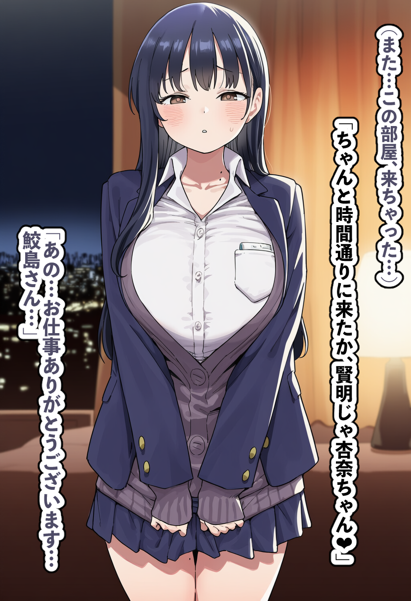 [Beautiful Girl Gets Pregnant by a Creepy Man] A story about a beautiful, well-endowed model, Anna Yamazaki, who falls into passionate, wet kissing and raw sex with a perverted old man, and vows to become a couple with an age difference of over 60 years. [AI Generated] - Page 38
