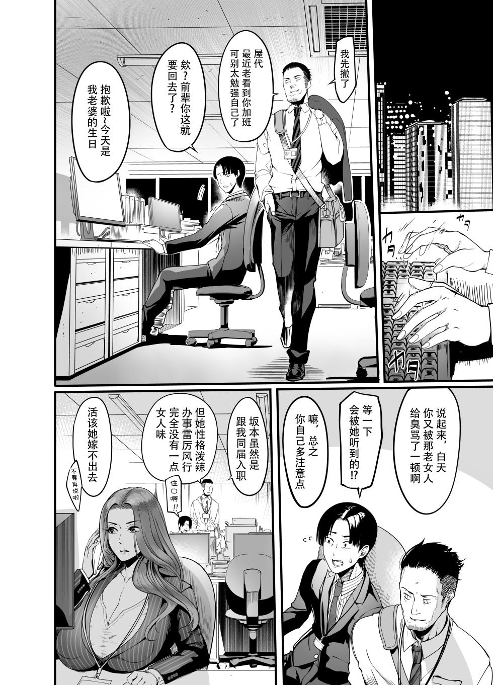 [Ikemen Teikoku (Remu)] Sawatta dake de Iku Onna Shokuba no Babaa Senpai [Chinese] [笑笑个人汉化] [Digital] - Page 7