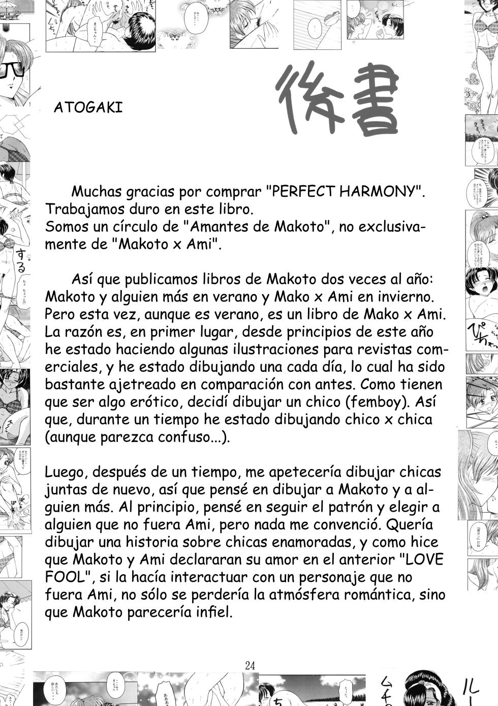 (C54) [T-Press (ToWeR)] PERFECT HARMONY (Bishoujo Senshi Sailor Moon) [Spanish] [Satoru] - Page 24
