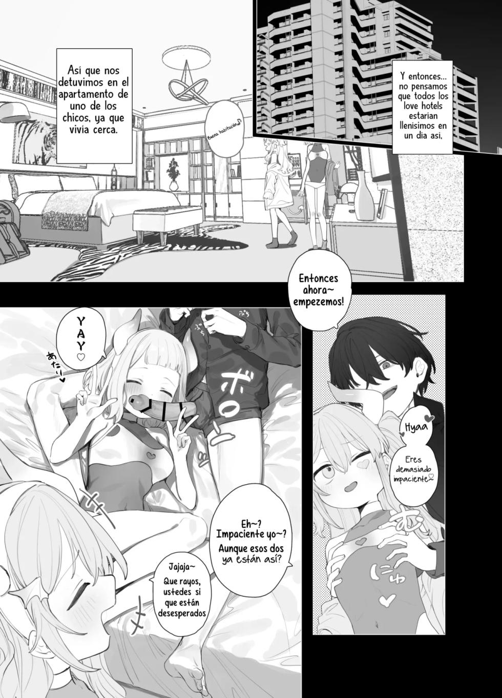 [Signal׃Violet (Murasaki Shingou)] Yuruiko NTR Houkoku Halloween Hen｜Loose Girl ♥Reporte NTR♥ ~Edición Halloween~ [Spanish] [Ntr'DreamScan] - Page 7