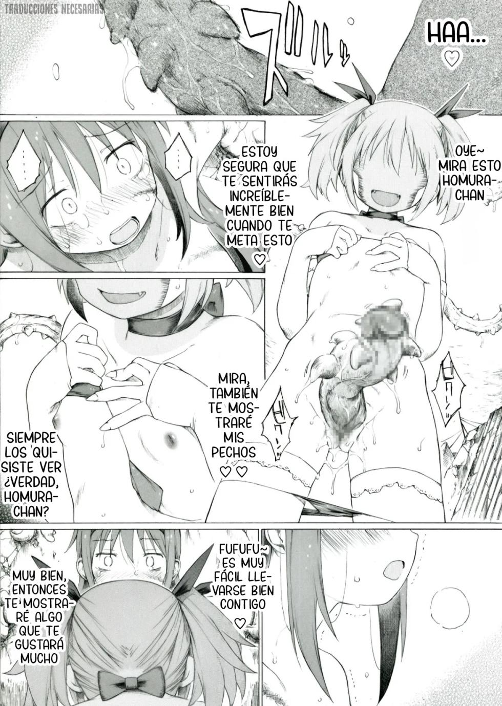 [Itano Chiharu] Sore wa Tottemo Suteki na Kotoda to Omoimasu. | Pienso que eso es algo maravilloso. (Puella Magi Madoka Magica) [Spanish] [Traducciones necesarias] - Page 5