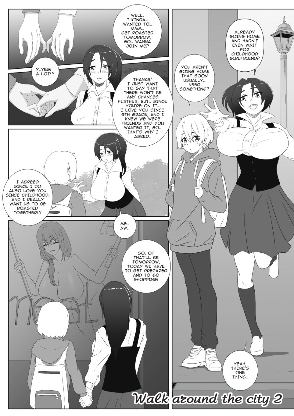 Walk through the city 2 - Page 1