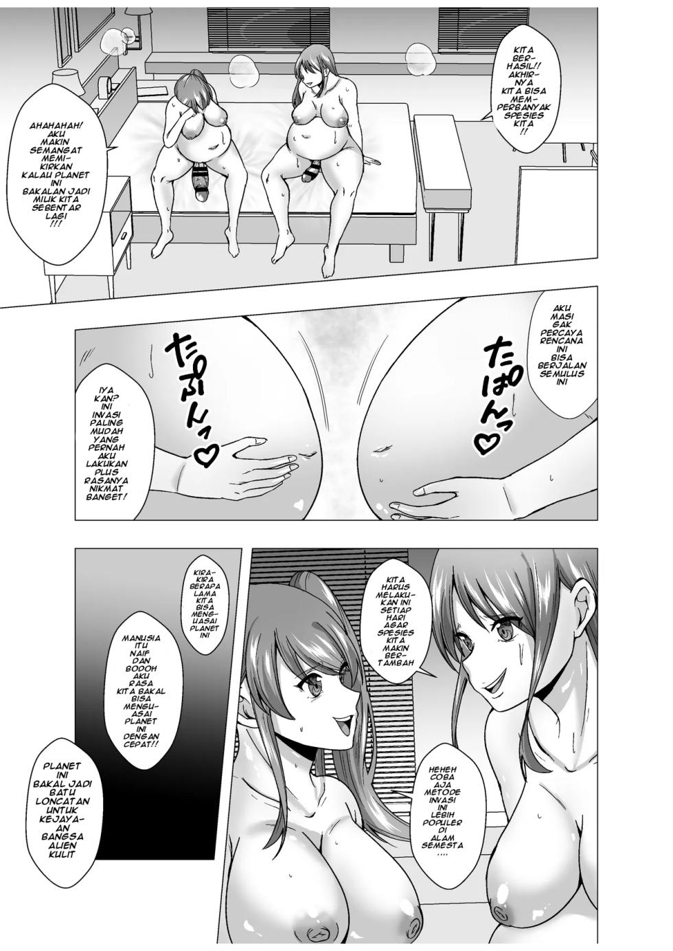 [Poipoi Ramen] Kawa Seijin ni Yoru Chikyuu Shinryaku | Ivnasi Bumi Oleh Alien Kulit [Indonesian] - Page 24