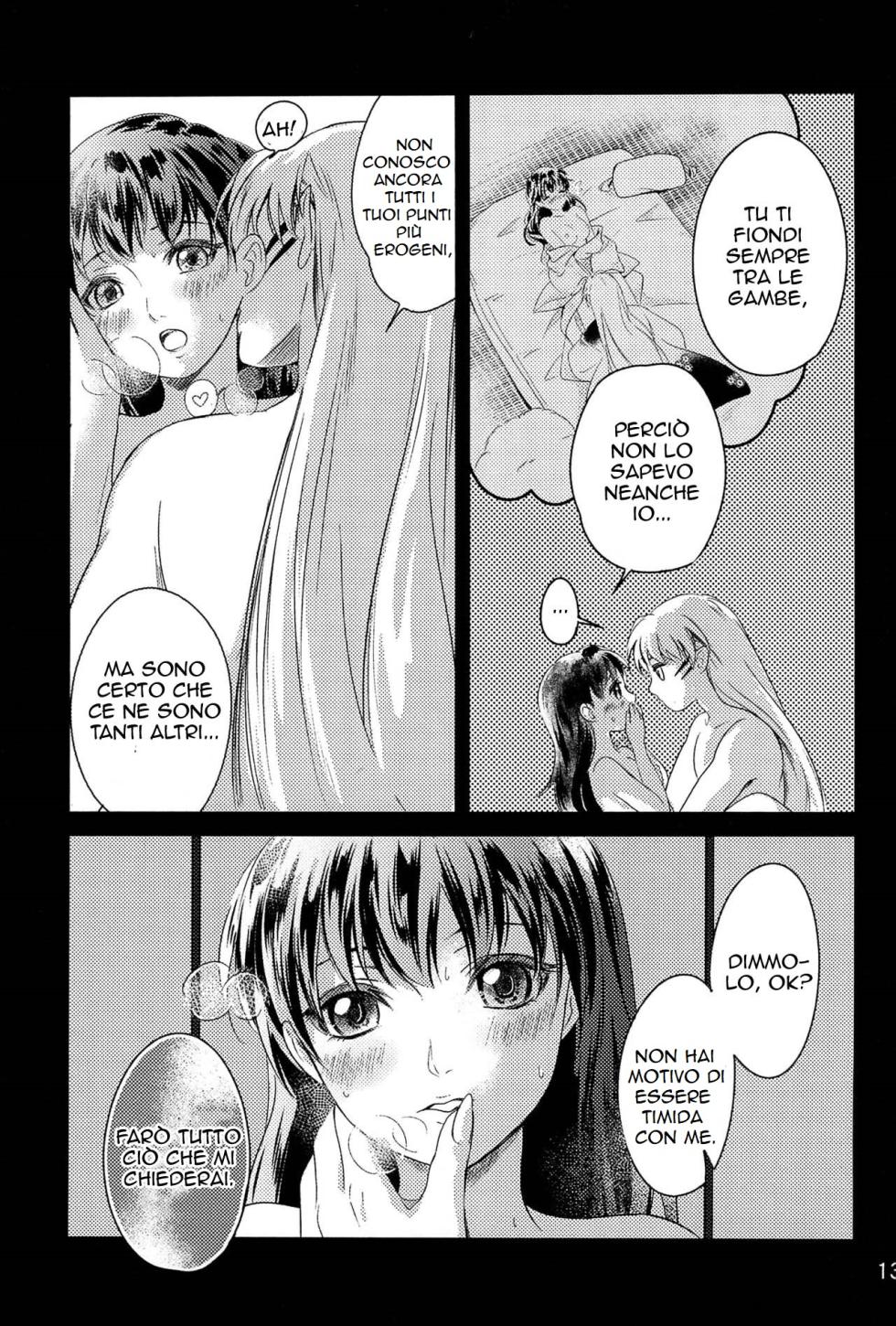 [Kasha (Umezo)] Yomosugara | All night (Inuyasha) [Italian] - Page 13