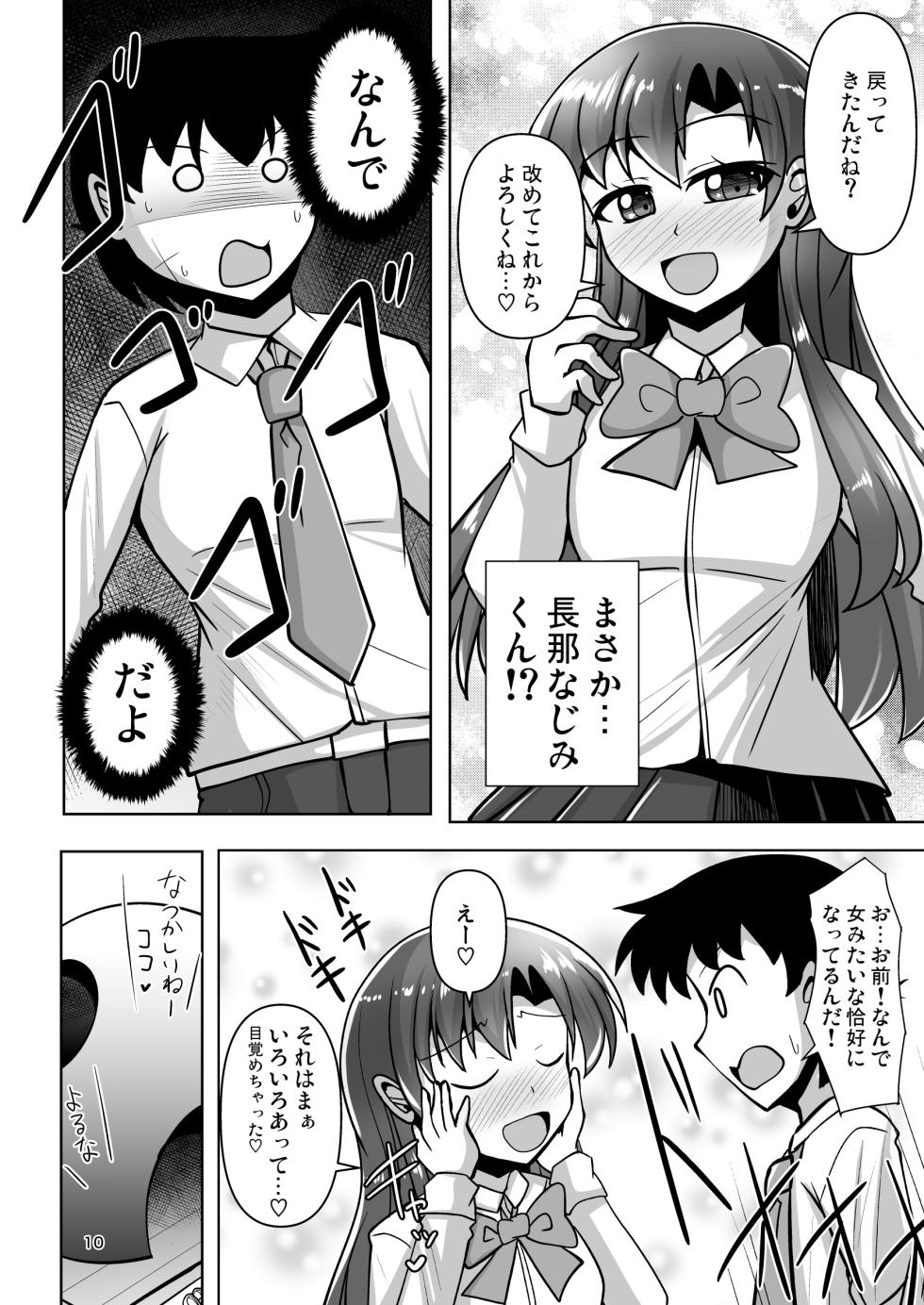 [Mebius no Wa (Nyx)] Osanajimi Otokonoko ni Okasarechau Hon [Digital] - Page 10