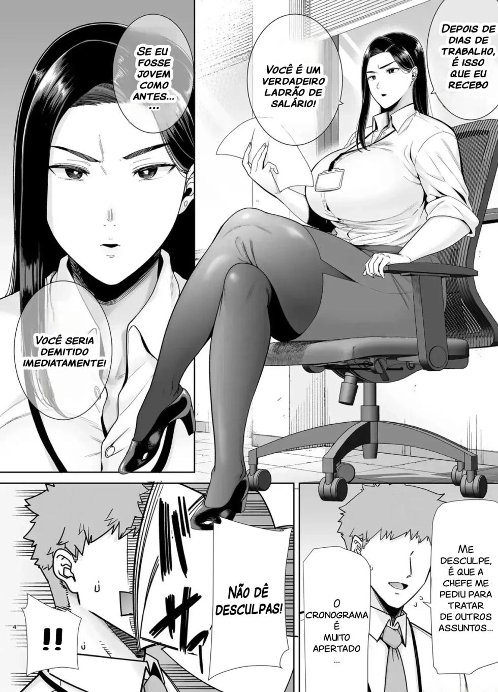 An Abusive Boss Who Exploit Her Employee 1 [Portugese] [Uncensored] - Page 4