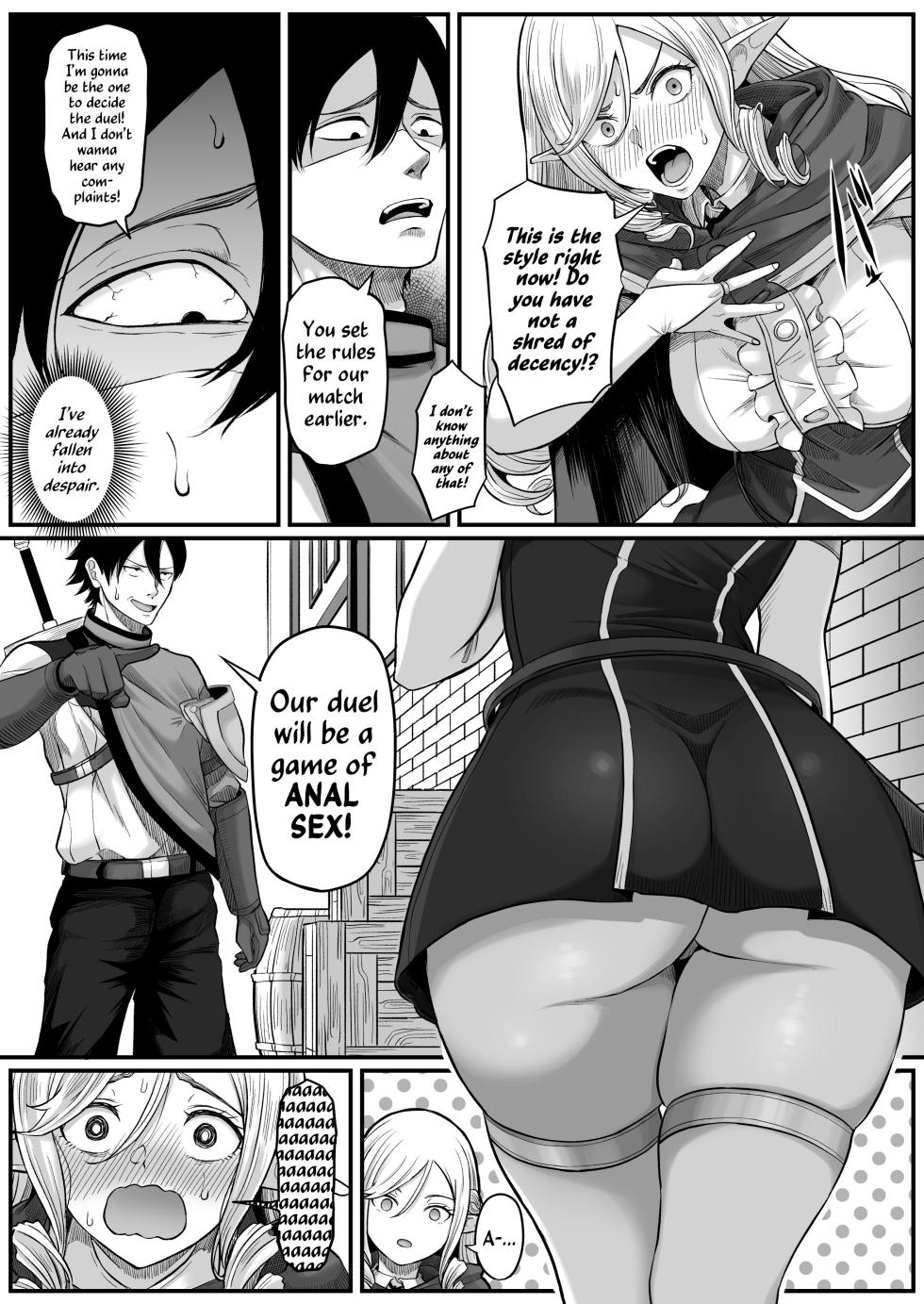[Kurogoma Seizou Koujou (Goma Gorilla)] Isekai Anal Monogatari ~Elf Hen~ | Anal Odyssey In Another World ~ Elf Edition ~ [English] [Cookie Cruncher] - Page 17