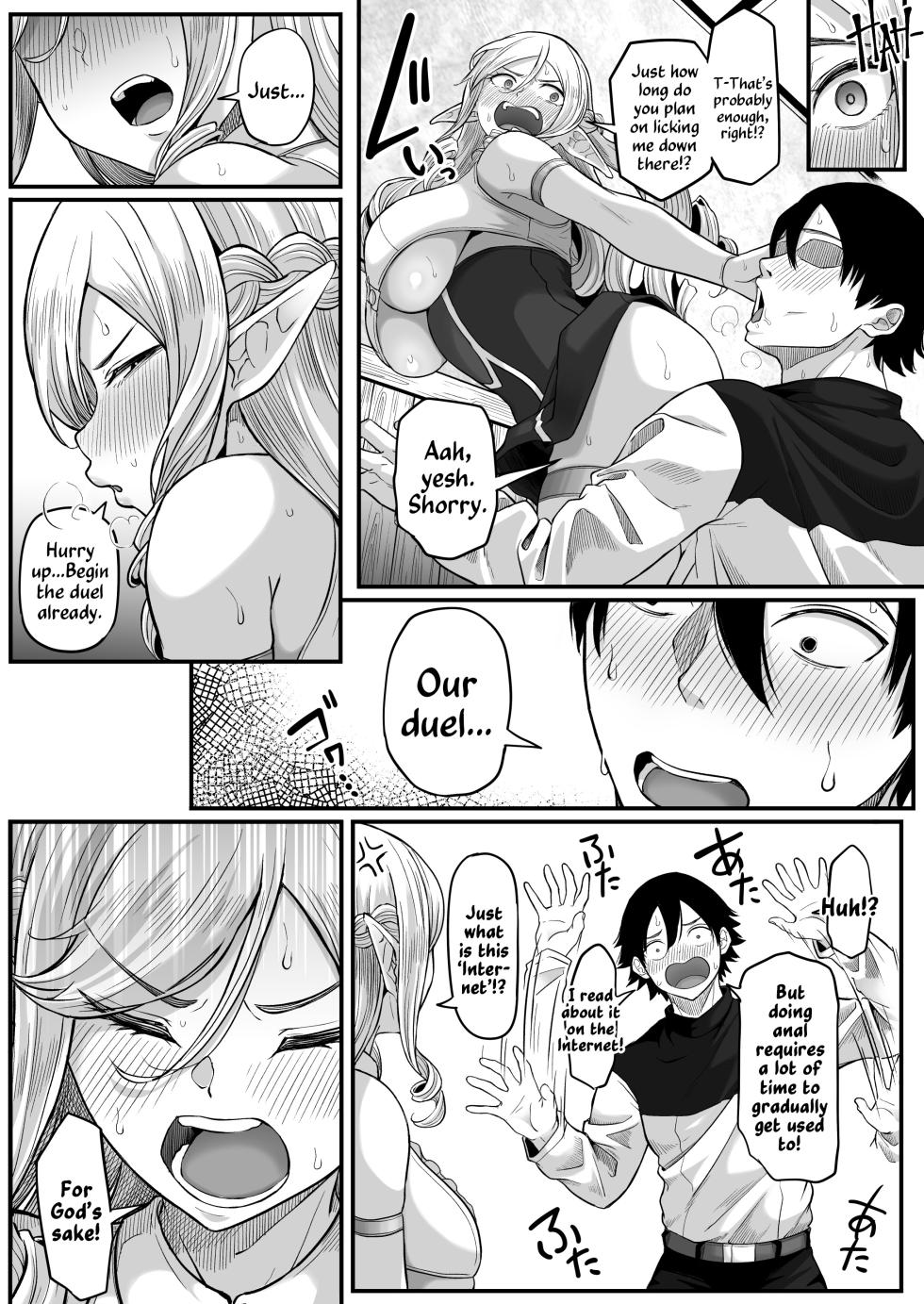 [Kurogoma Seizou Koujou (Goma Gorilla)] Isekai Anal Monogatari ~Elf Hen~ | Anal Odyssey In Another World ~ Elf Edition ~ [English] [Cookie Cruncher] - Page 30