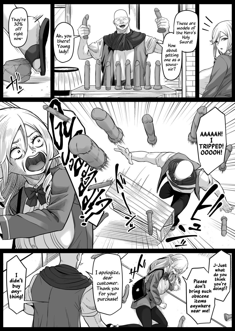 [Kurogoma Seizou Koujou (Goma Gorilla)] Isekai Anal Monogatari ~Elf Hen~ | Anal Odyssey In Another World ~ Elf Edition ~ [English] [Cookie Cruncher] - Page 35