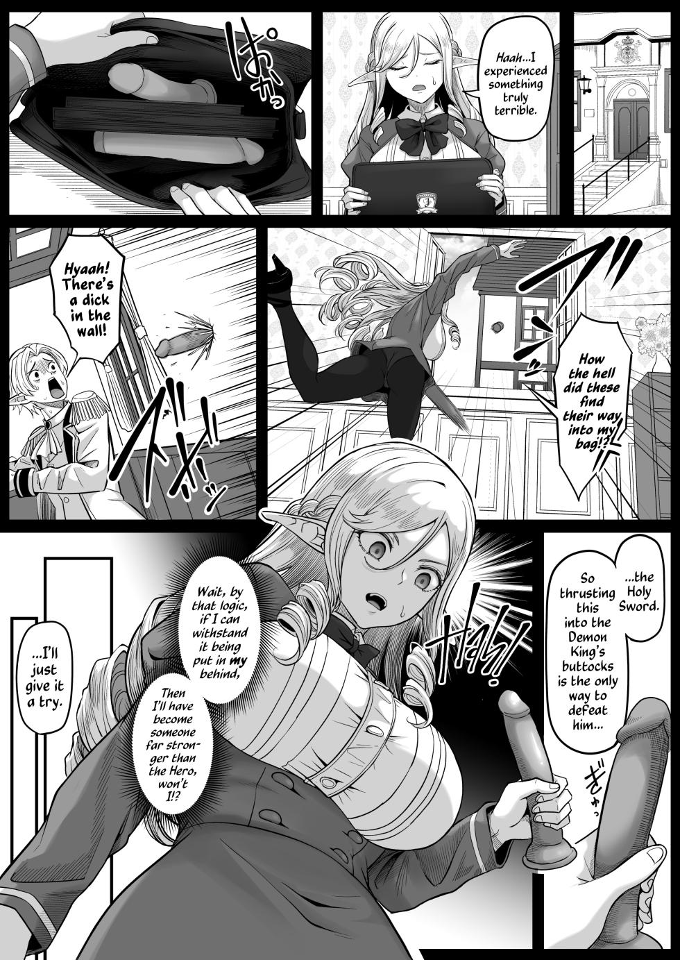 [Kurogoma Seizou Koujou (Goma Gorilla)] Isekai Anal Monogatari ~Elf Hen~ | Anal Odyssey In Another World ~ Elf Edition ~ [English] [Cookie Cruncher] - Page 36