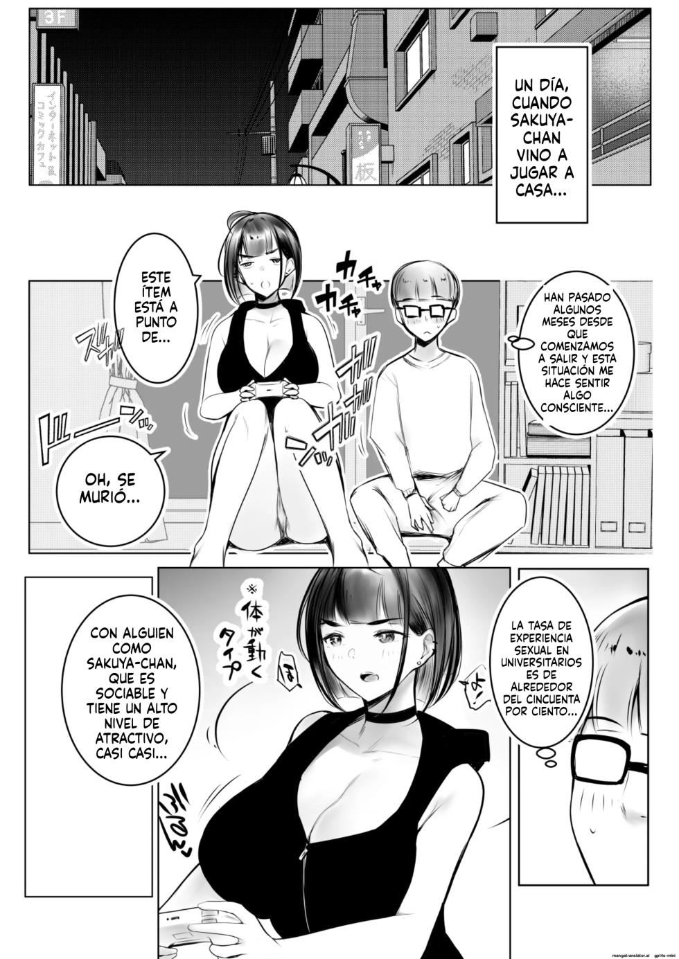 [Akireru Shoujo (Akire)][Español] Hosoi-kun no Kanojo, Netorase OK datte yo - Page 11