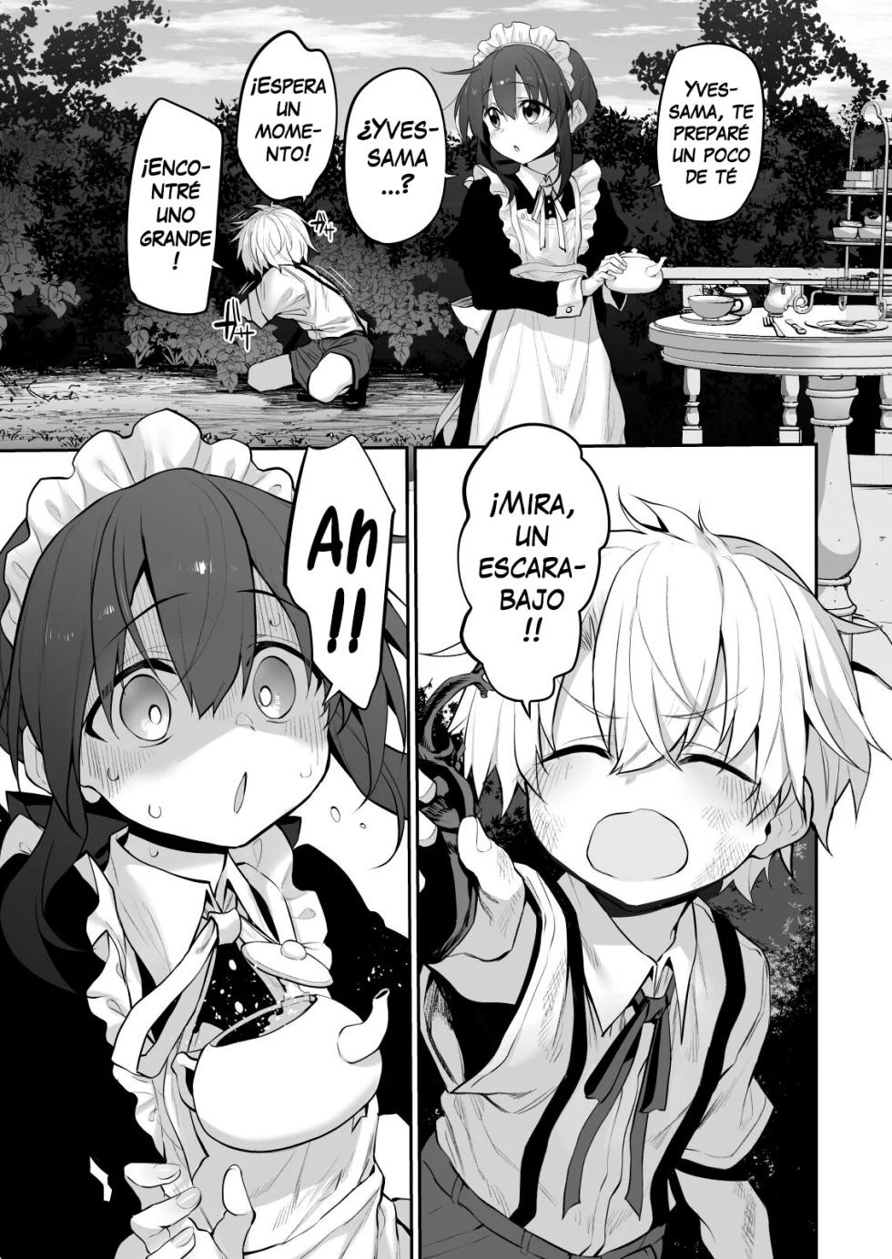 [Marked-Two (Suga Hideo)] Marked-girls Origin Vol. 11 Hatsukoi Maid ~Boku no Hatsukoi Maid ga Otou-sama ni Netorareru Wake ga Nai~｜Mi 1er Amor es una Maid ~No Puede ser Arrebatada por Mi Padre Así como Así~  [Spanish] [Erwin Pry] [Digital] - Page 6