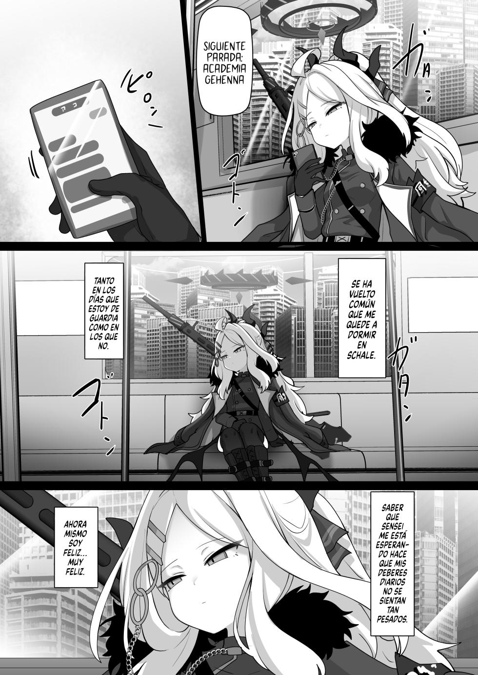 [FM notes (Fumutarou)] Sorasaki Hina ni wa Mitsu mo Aru (Blue Archive) [Spanish] [Rakuen Translations] [Digital] - Page 5