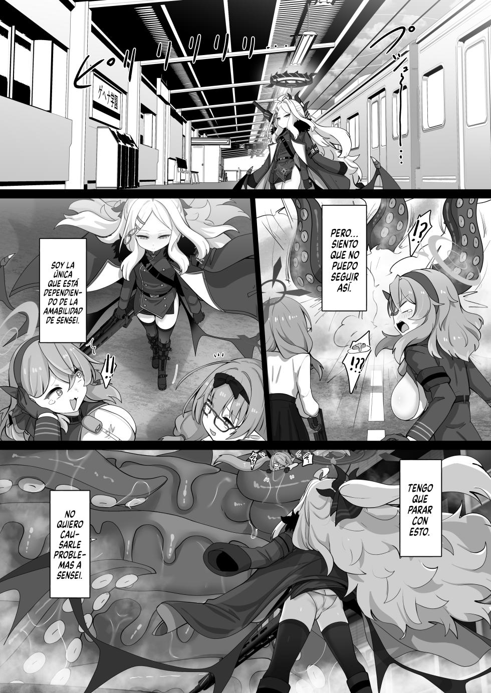 [FM notes (Fumutarou)] Sorasaki Hina ni wa Mitsu mo Aru (Blue Archive) [Spanish] [Rakuen Translations] [Digital] - Page 6