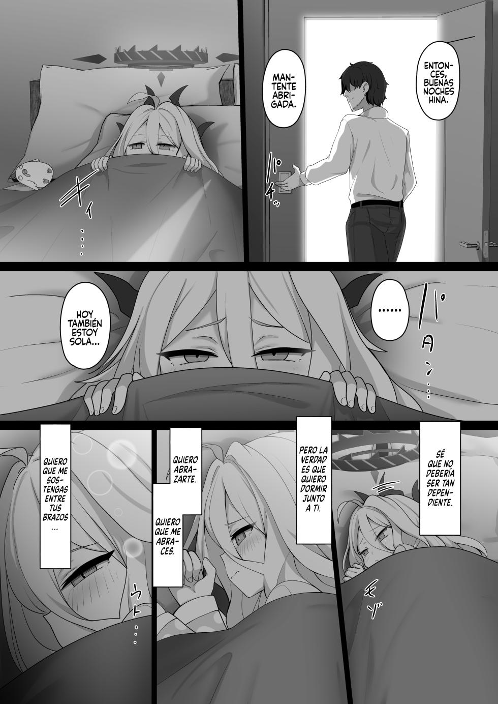 [FM notes (Fumutarou)] Sorasaki Hina ni wa Mitsu mo Aru (Blue Archive) [Spanish] [Rakuen Translations] [Digital] - Page 8