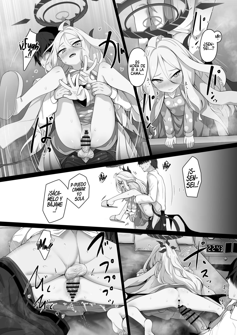 [FM notes (Fumutarou)] Sorasaki Hina ni wa Mitsu mo Aru (Blue Archive) [Spanish] [Rakuen Translations] [Digital] - Page 25