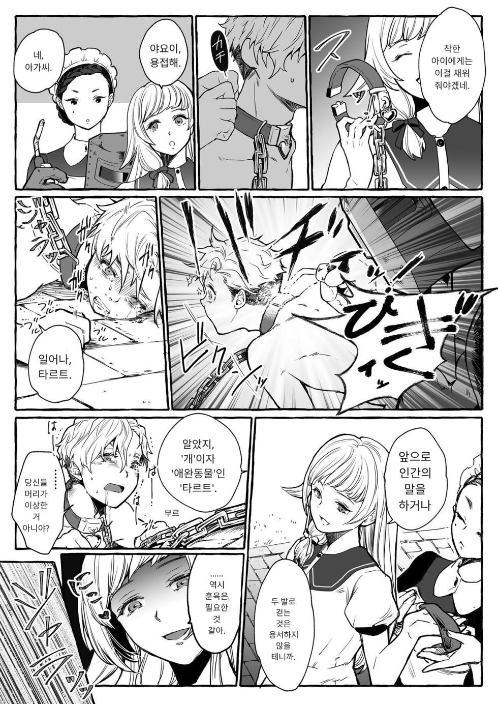 [Chijoku An (YKSG)] He's Set up with a Dog ~How to Raise a Loyal Bitch Bride~ - Page 8