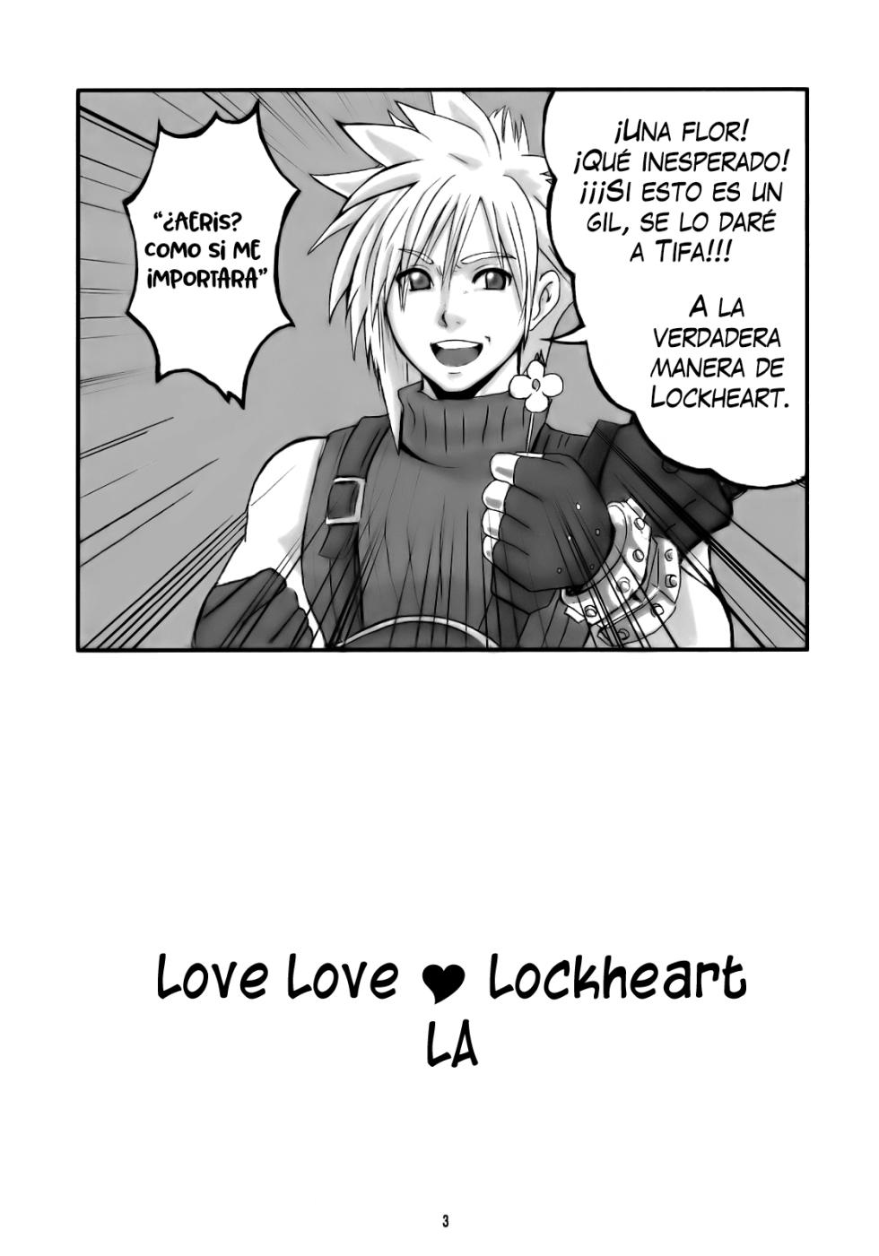 [LoveRevo (Waguchi Shouka)] Amor Amor Lockhart LA (Final Fantasy VII Advent Children) (ReisZzz) [Spanish] [Hentai-Enishi] - Page 3