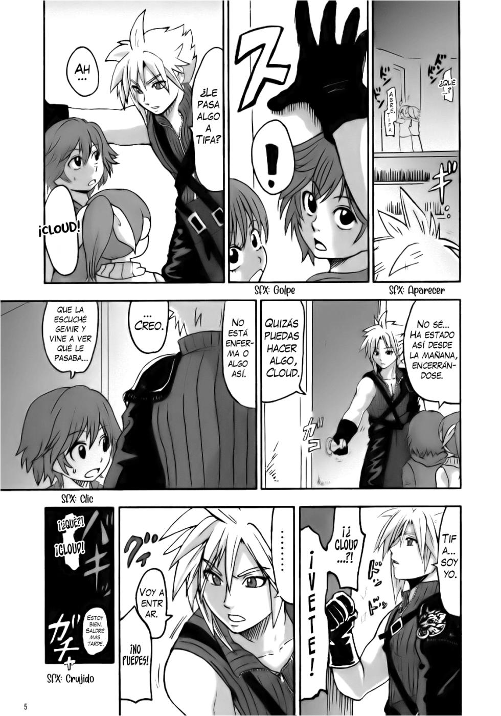 [LoveRevo (Waguchi Shouka)] Amor Amor Lockhart LA (Final Fantasy VII Advent Children) (ReisZzz) [Spanish] [Hentai-Enishi] - Page 5