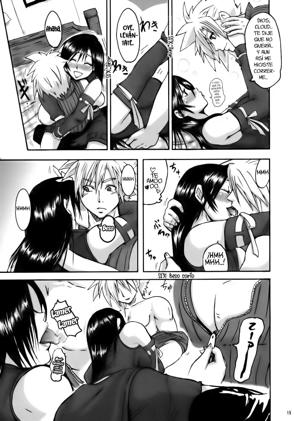 [LoveRevo (Waguchi Shouka)] Amor Amor Lockhart LA (Final Fantasy VII Advent Children) (ReisZzz) [Spanish] [Hentai-Enishi] - Page 15