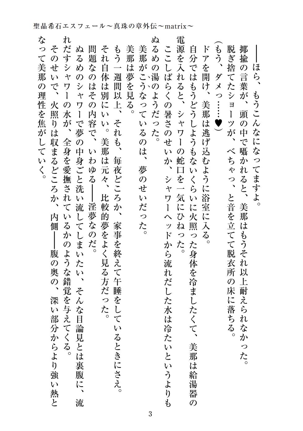 【ADU】聖晶希石エスフェール～真珠の章外伝～matrix～ - Page 5