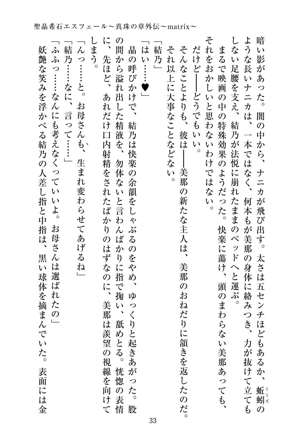 【ADU】聖晶希石エスフェール～真珠の章外伝～matrix～ - Page 35