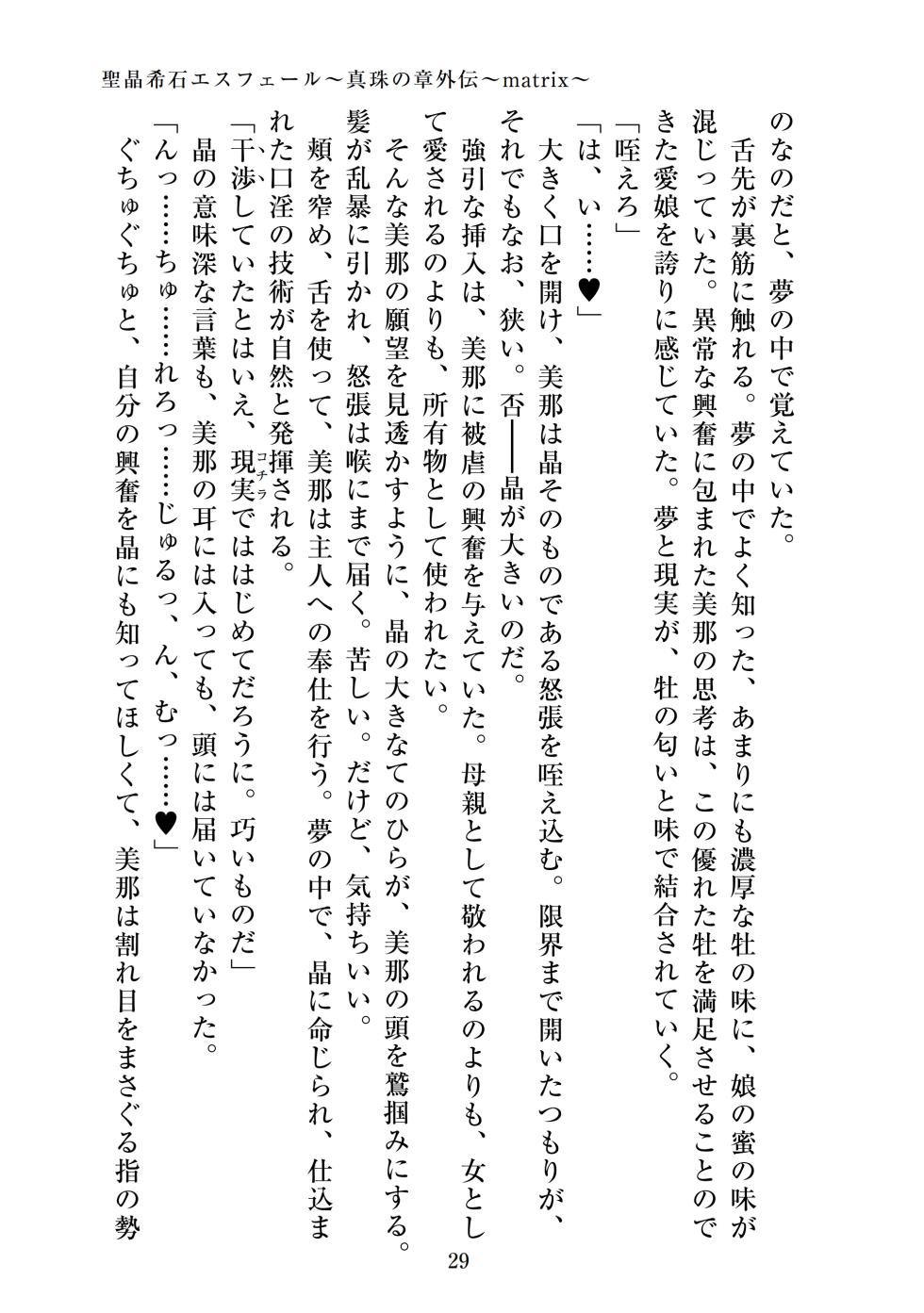 【ADU】聖晶希石エスフェール～真珠の章外伝～matrix～ - Page 31