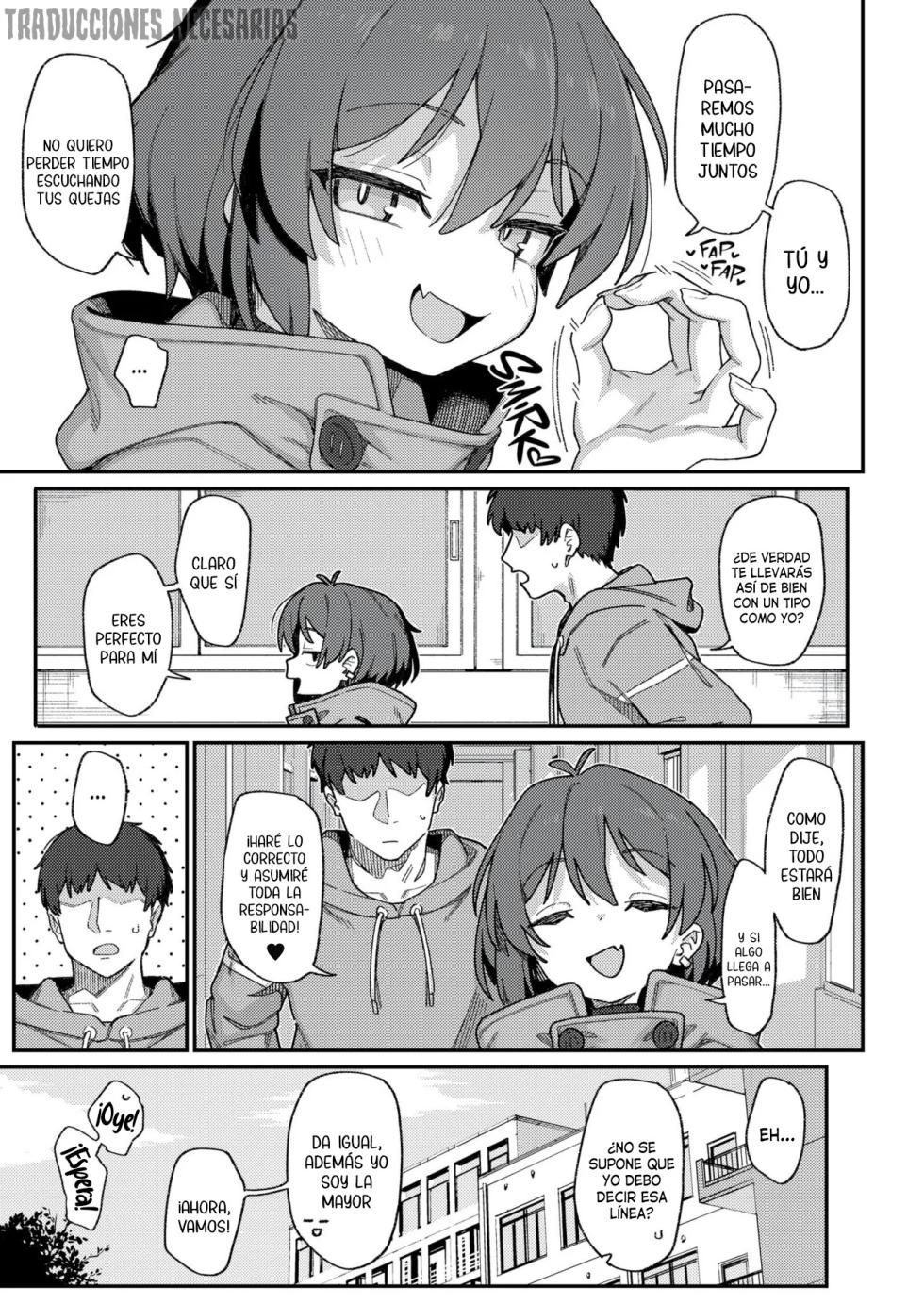 [Dagashiya (Wagashi)] Onozuka-senpai wa Warui Hito | Onozuka-senpai es muy traviesa [Spanish] [Traducciones necesarias] [Decensored] [Digital] - Page 38