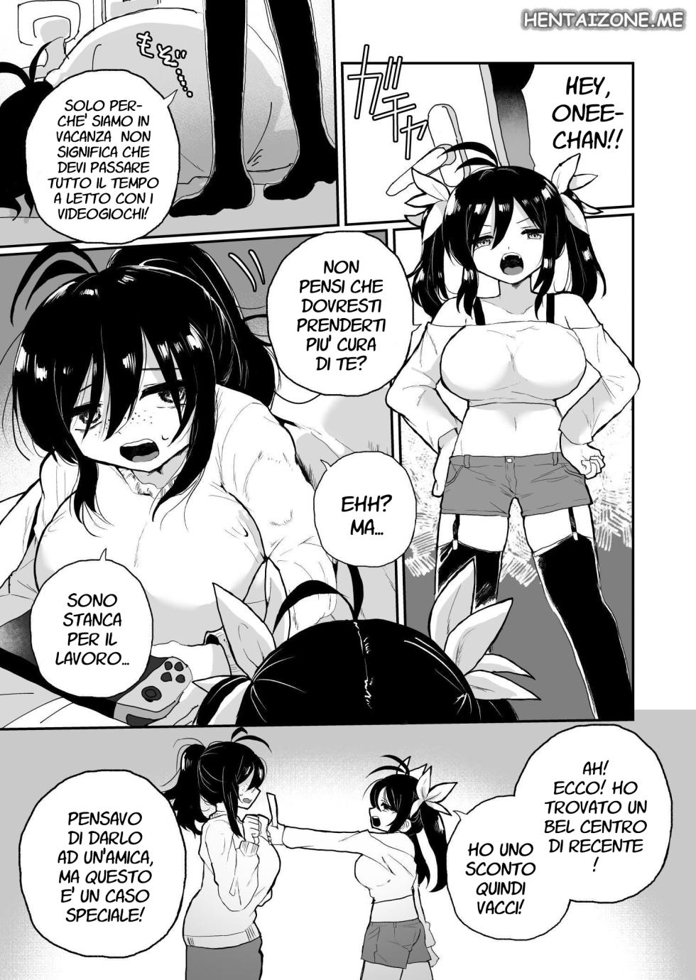 [Echiechi Kenzen Yuden (Girigiri Kenkou)] Saimin Massaji No Iinari Chikubi Mo Kuri Mo Sukikatte Sarechau Jimiko Chan | Massaggio con Ipnosi [Italian] - Page 3