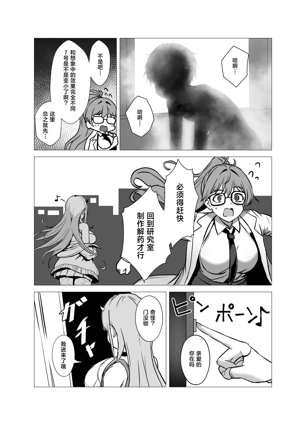 [Saya Endou (Sakurayashiki)] Viper to Chiisaku Natta Shikikan | 毒蛇与变小了的指挥官 (Goddess Of Victory:Nikke) [Chinese] [种植园汉化组] [Digital] - Page 6