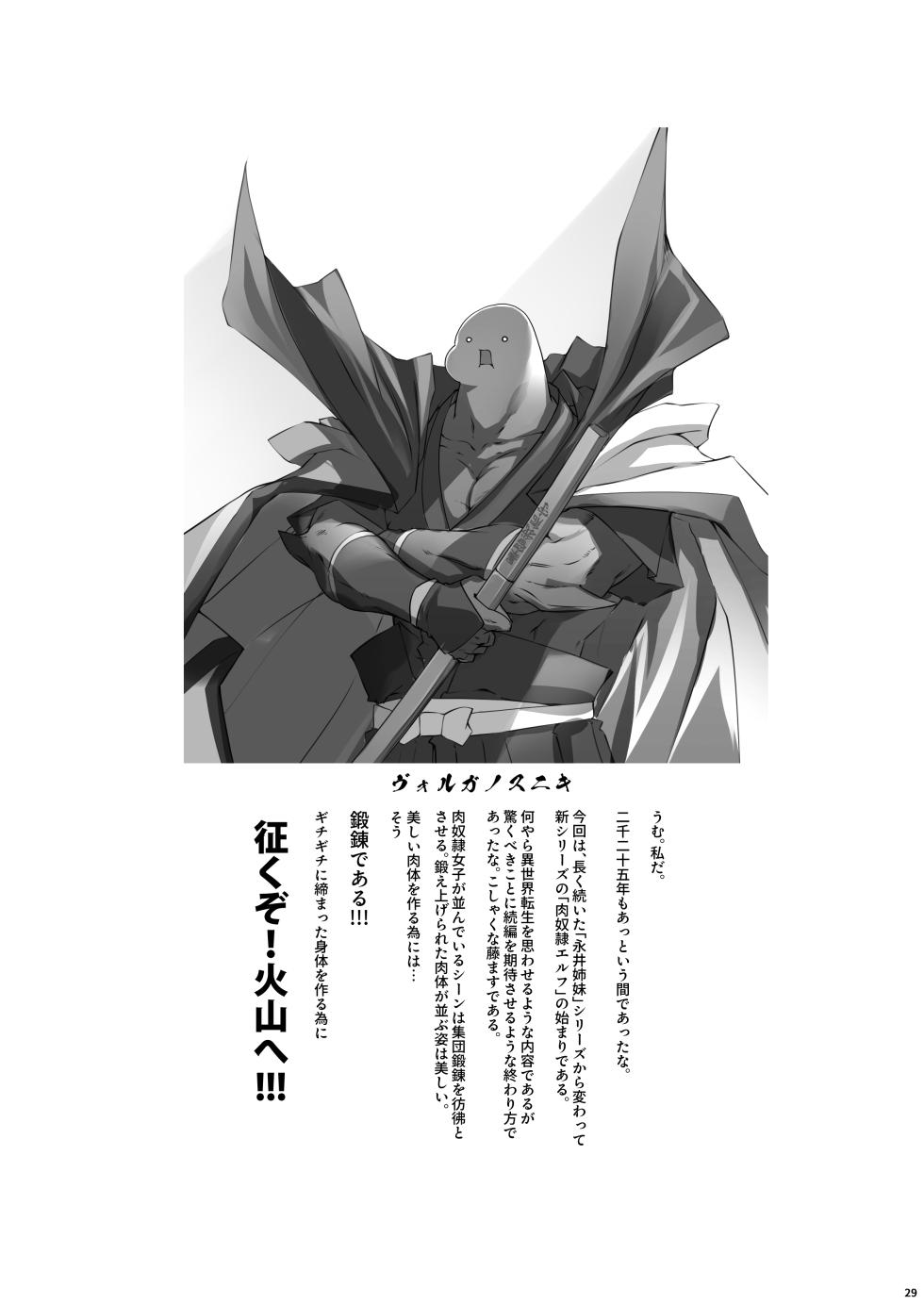 [Fujiya Honten (Thomas)] Watashi, Nikudorei Elf nano de Osuki na Tokoro de Asonde Kudasai Paipan Version [Digital] - Page 29