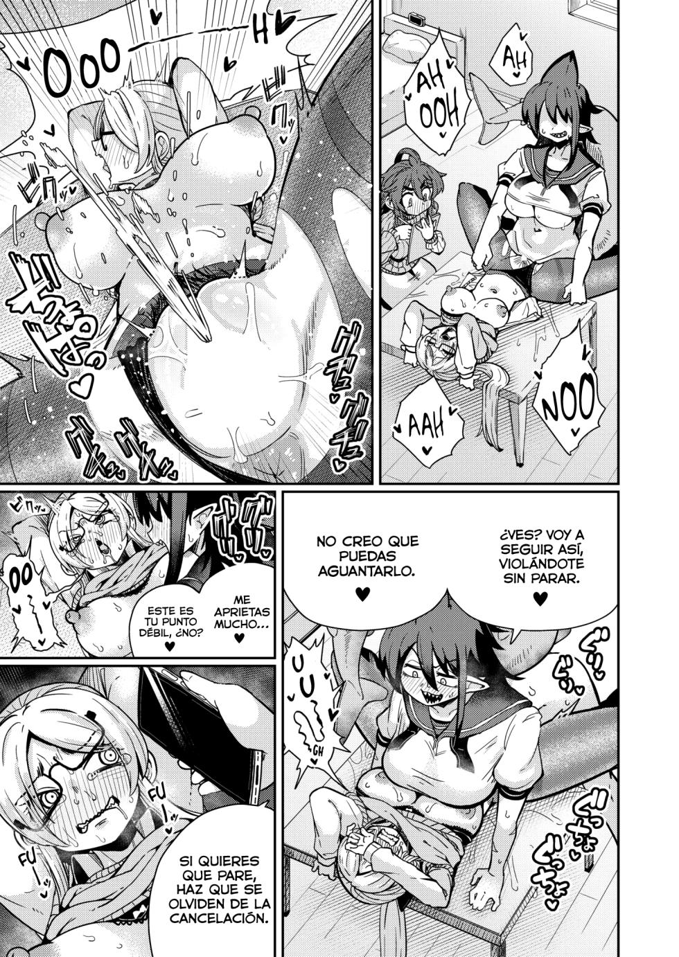 [Suzunomoku] Yuumagu ~Mikakunin Seibutsu Shoujo-tachi~ - Unidentified Mysterious Animal Girl Ch. 2 | Placer de otra dimensión. Cap-02 (Comic Kaien VOL. 30) [Spanish] [Lolbooru Scan] [Digital] - Page 9