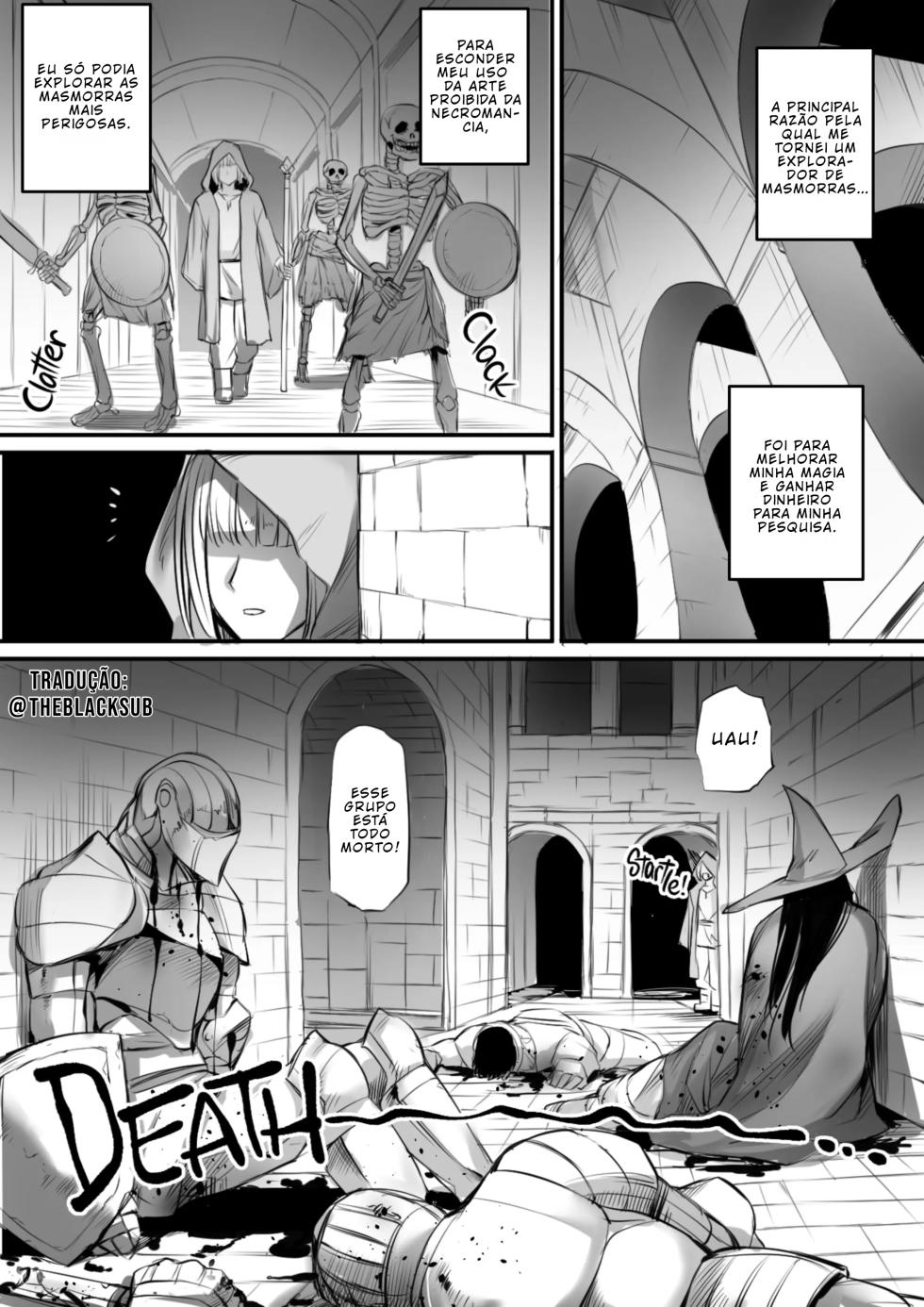 Is It Wrong To Pick Up A Jiangshi In A Dungeon? 1-3 [Portuguese-BR] [BLACKSUB] - Page 2