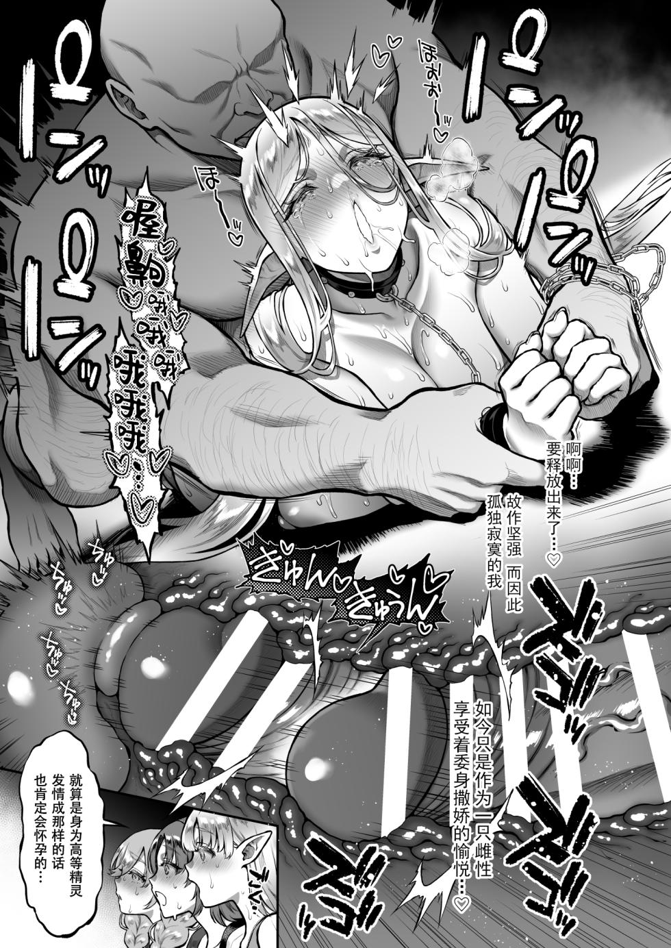 黄昏の娼エルフ9-娼婦にされた気高きハイエルフ5[DL版][佐道汉化组] - Page 23