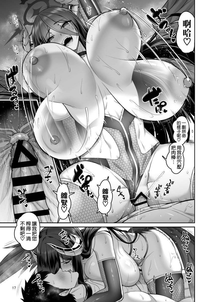 [Urasazan (Minamino Sazan)] Kanojo ga Inma ni Kigaetara (Blue Archive) [Chinese] [空気系☆漢化] [Digital] - Page 17