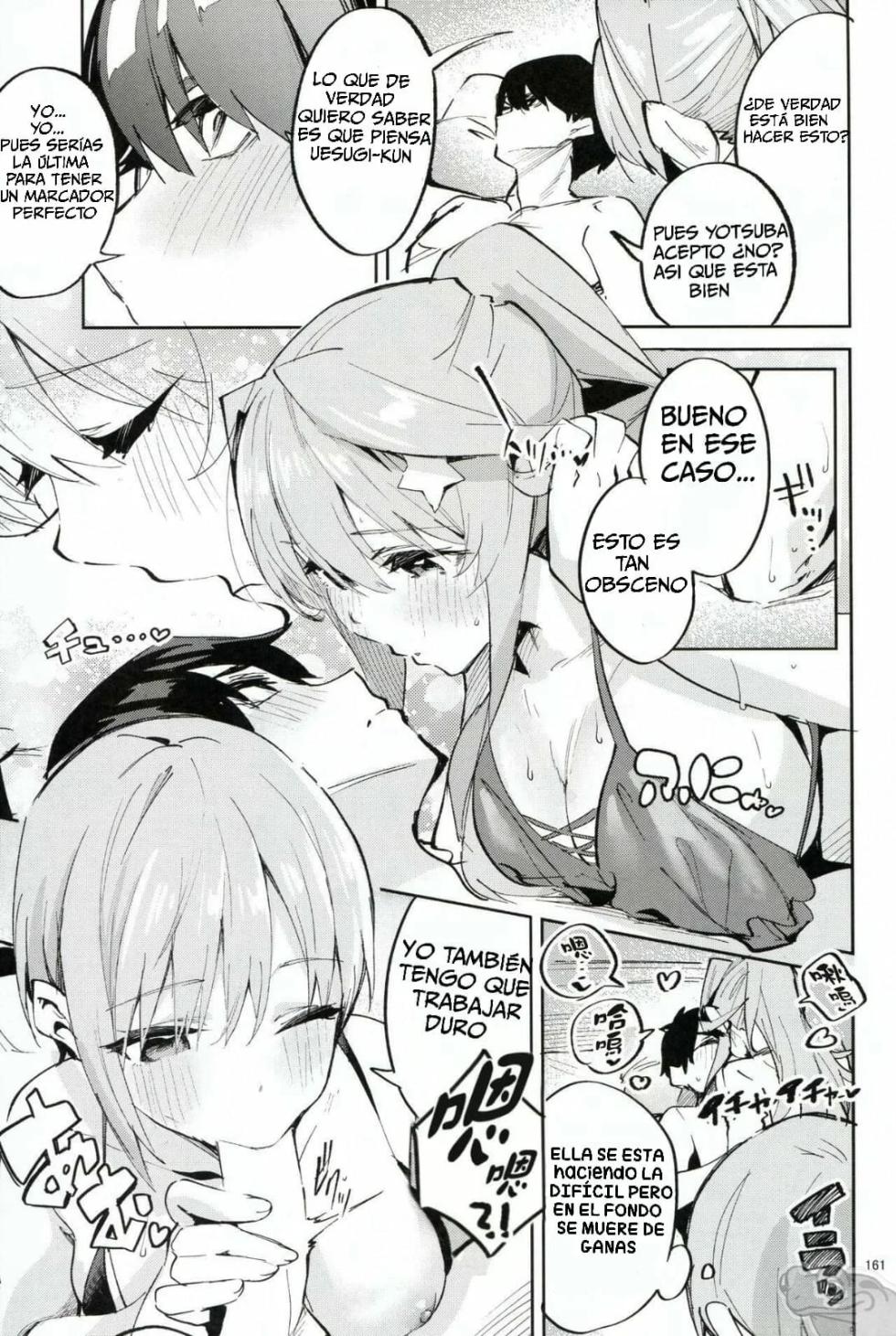 (C100) [Circle-FIORE (Ekakibit)] 5／5 no Baai +1｜5 de 5 Situaciones y 1 más (Gotoubun no Hanayome) [Spanish] [The pond] - Page 10