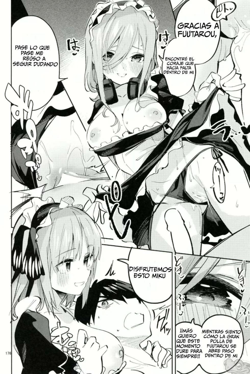 (C100) [Circle-FIORE (Ekakibit)] 5／5 no Baai +1｜5 de 5 Situaciones y 1 más (Gotoubun no Hanayome) [Spanish] [The pond] - Page 24