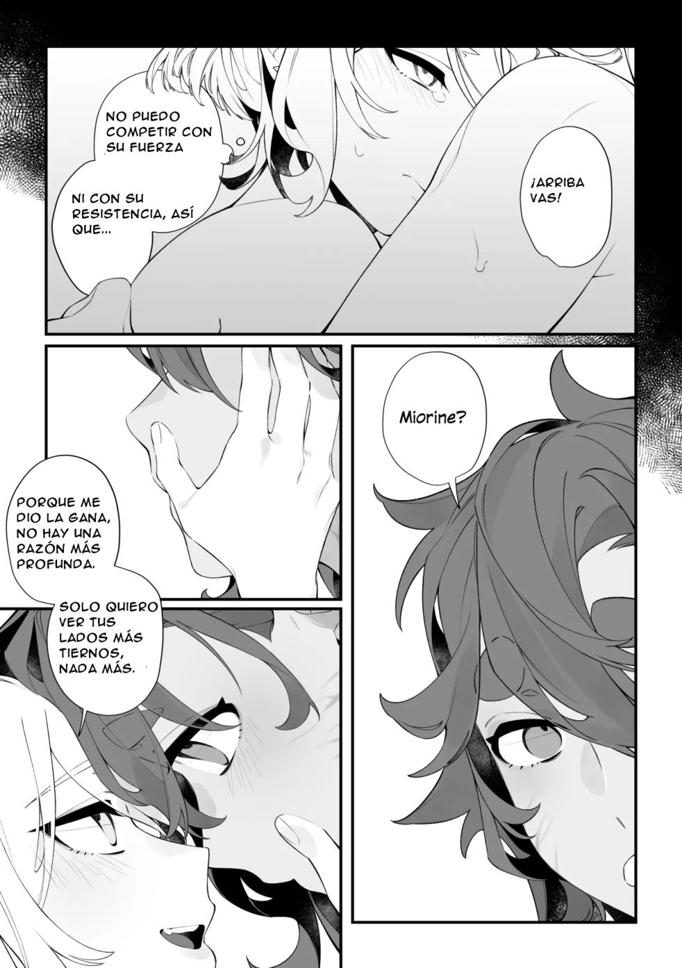 [Harusame Odoroki Shiten (Ushirogami)] Top Swap! (Mobile Suit Gundam: The Witch from Mercury) [Spanish] [CristoferDeLosAndes] [Digital] - Page 18