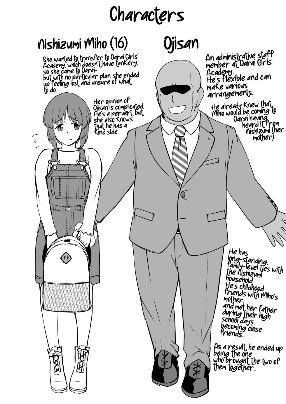 [Sutahiro BOX (Sutahiro)] A tale about Miho, who can’t resist an older man’s passionate french-kiss and ends up forgiving him for everything, even though she knows this is wrong (Girls und Panzer) [English] [Gagak_Ireng] [Digital] - Page 3