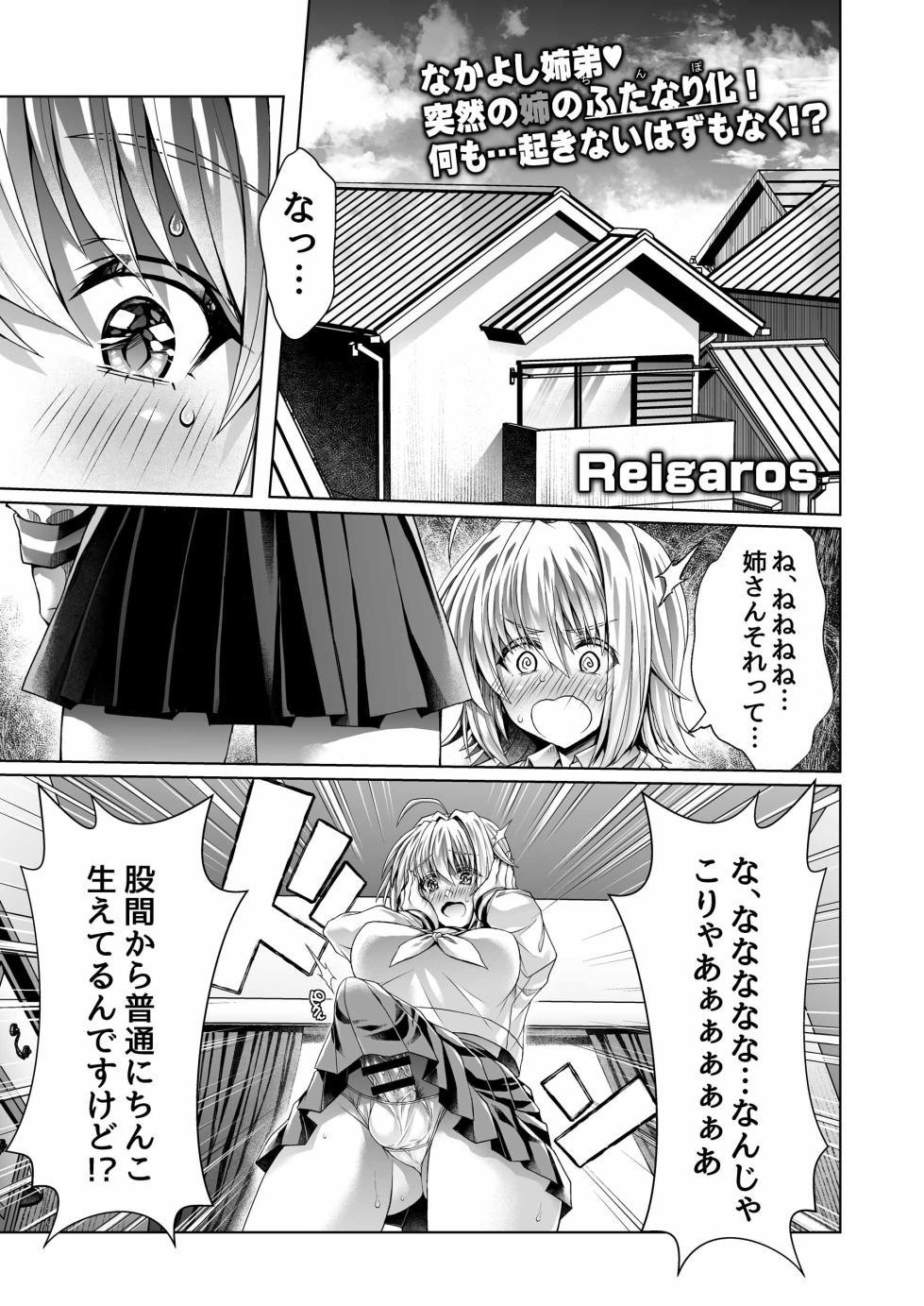 [麗牙荘 ] 僕のおねえちゃんにちんぽが生えた!! - Page 28