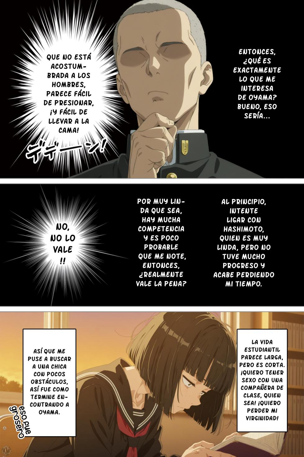 [Donburi Kanjousen] Tonikaku Yaritakute Dakyou no Sue Tsukiatta Jimigao de Hinsou na Karada no Joshi o Ukkari Haramasete Shimatta Ore no Matsuro｜Me Conforme Saliendo con una Chica de Aspecto Sencillo y Complexion Delgada y Accidentalmente la Dejé Embarazada [Spanish] [KnightsMighty] - Page 4