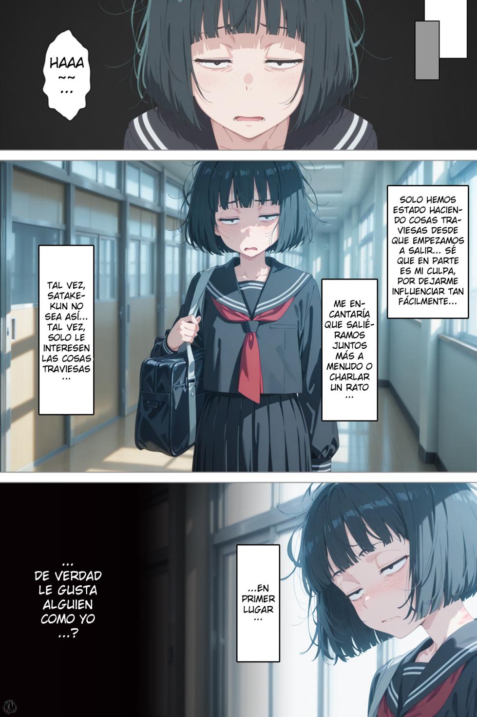 [Donburi Kanjousen] Tonikaku Yaritakute Dakyou no Sue Tsukiatta Jimigao de Hinsou na Karada no Joshi o Ukkari Haramasete Shimatta Ore no Matsuro｜Me Conforme Saliendo con una Chica de Aspecto Sencillo y Complexion Delgada y Accidentalmente la Dejé Embarazada [Spanish] [KnightsMighty] - Page 34