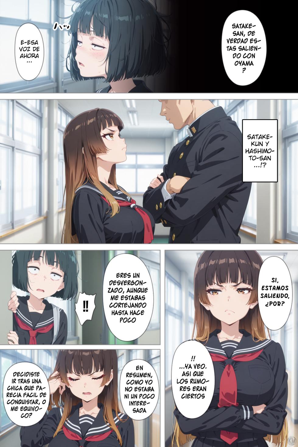 [Donburi Kanjousen] Tonikaku Yaritakute Dakyou no Sue Tsukiatta Jimigao de Hinsou na Karada no Joshi o Ukkari Haramasete Shimatta Ore no Matsuro｜Me Conforme Saliendo con una Chica de Aspecto Sencillo y Complexion Delgada y Accidentalmente la Dejé Embarazada [Spanish] [KnightsMighty] - Page 35