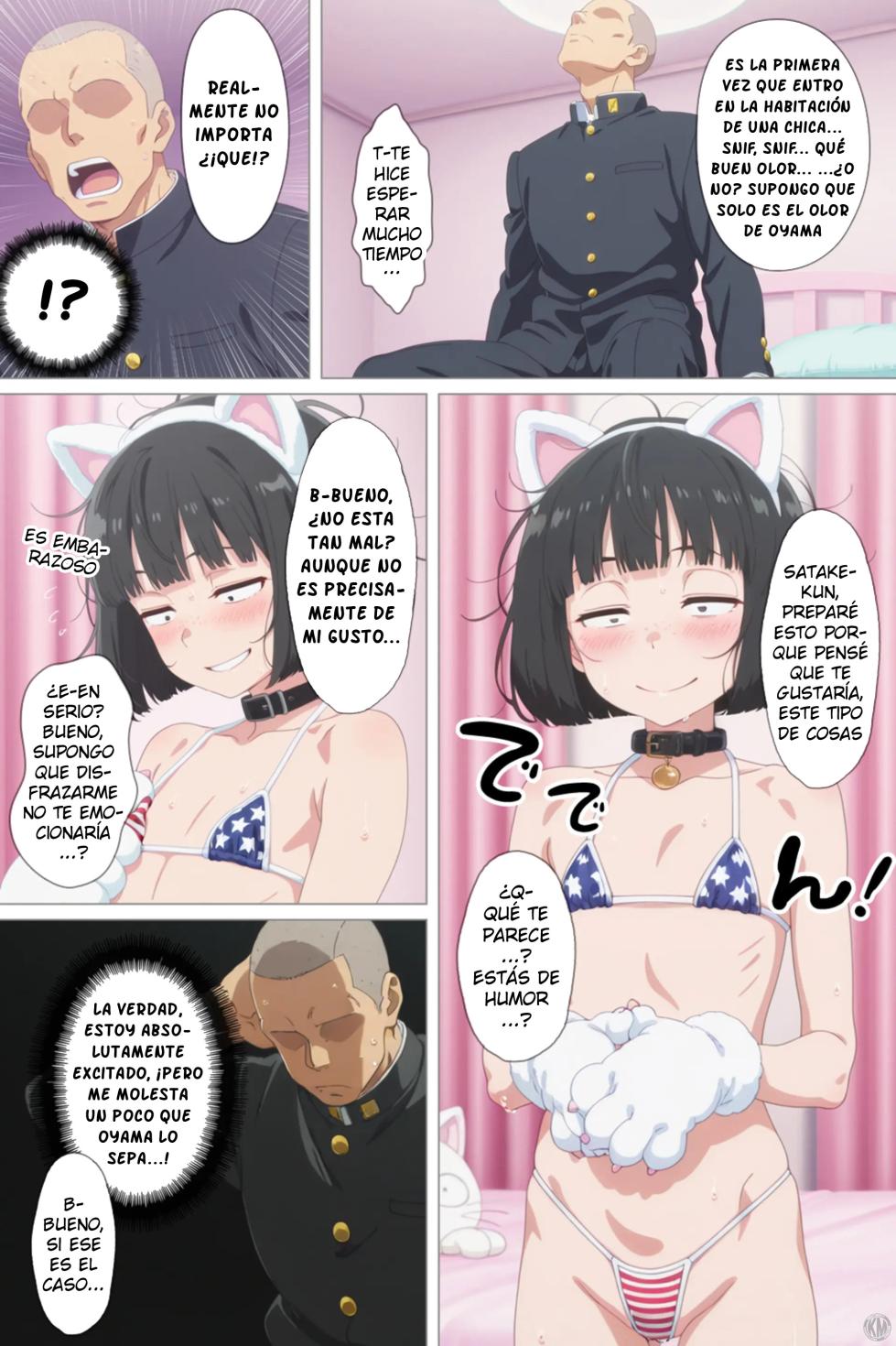 [Donburi Kanjousen] Tonikaku Yaritakute Dakyou no Sue Tsukiatta Jimigao de Hinsou na Karada no Joshi o Ukkari Haramasete Shimatta Ore no Matsuro｜Me Conforme Saliendo con una Chica de Aspecto Sencillo y Complexion Delgada y Accidentalmente la Dejé Embarazada [Spanish] [KnightsMighty] - Page 39