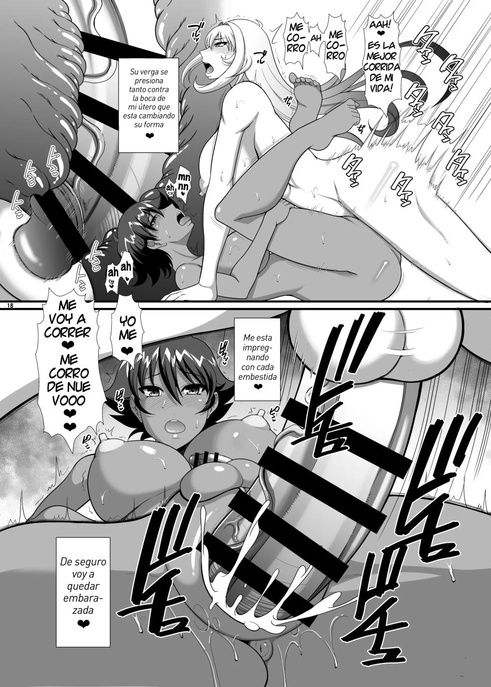 [ANDOROGYNOUS (Kiyose Kaoru)] Motto! onsen de futanari bokki chinpo misetsukete mita | Mostre mi dura verga futanari en las aguas termales 2.[Digital] [Spanish] [Harenchi no Fansub] - Page 17