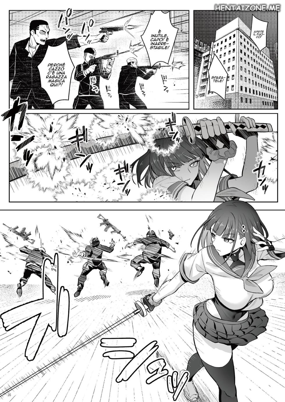 [COMEX (Zhen Lu)] Moto Mahou Shoujo no Shigoto Hanashi Ao Zenjitsutan | Ragazze magiche [Italian] [Decensored] [Digital] - Page 15